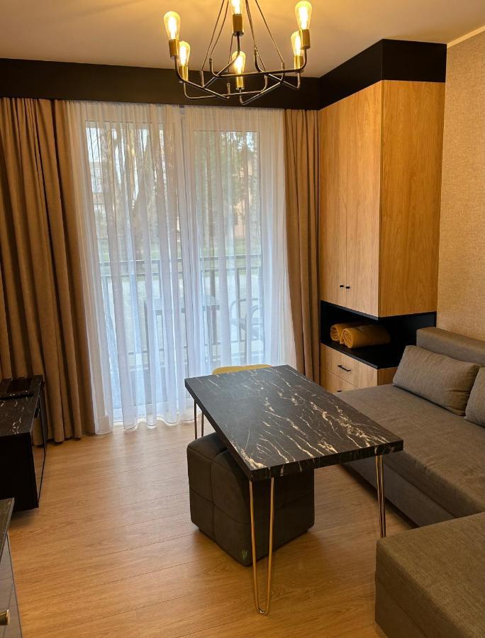 Lazurowy Apartament Łeba Buitenkant foto