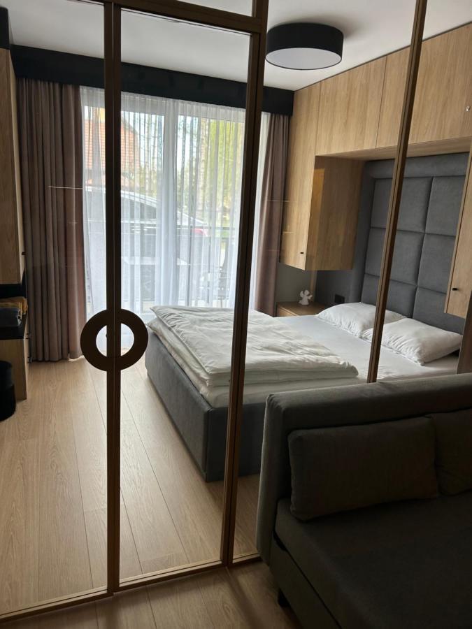 Lazurowy Apartament Łeba Buitenkant foto